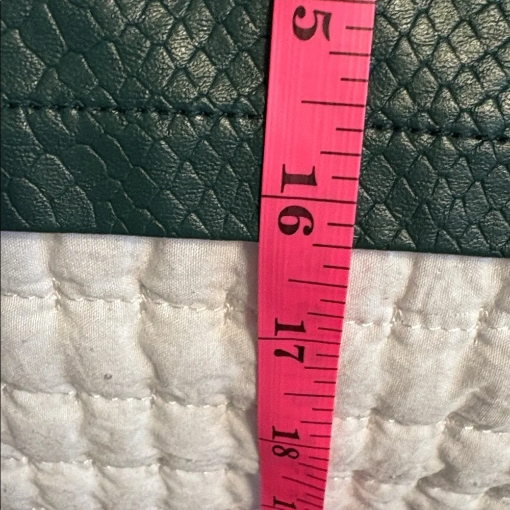 Shinestar Green Snake Print Mini Skirt, Size Medium